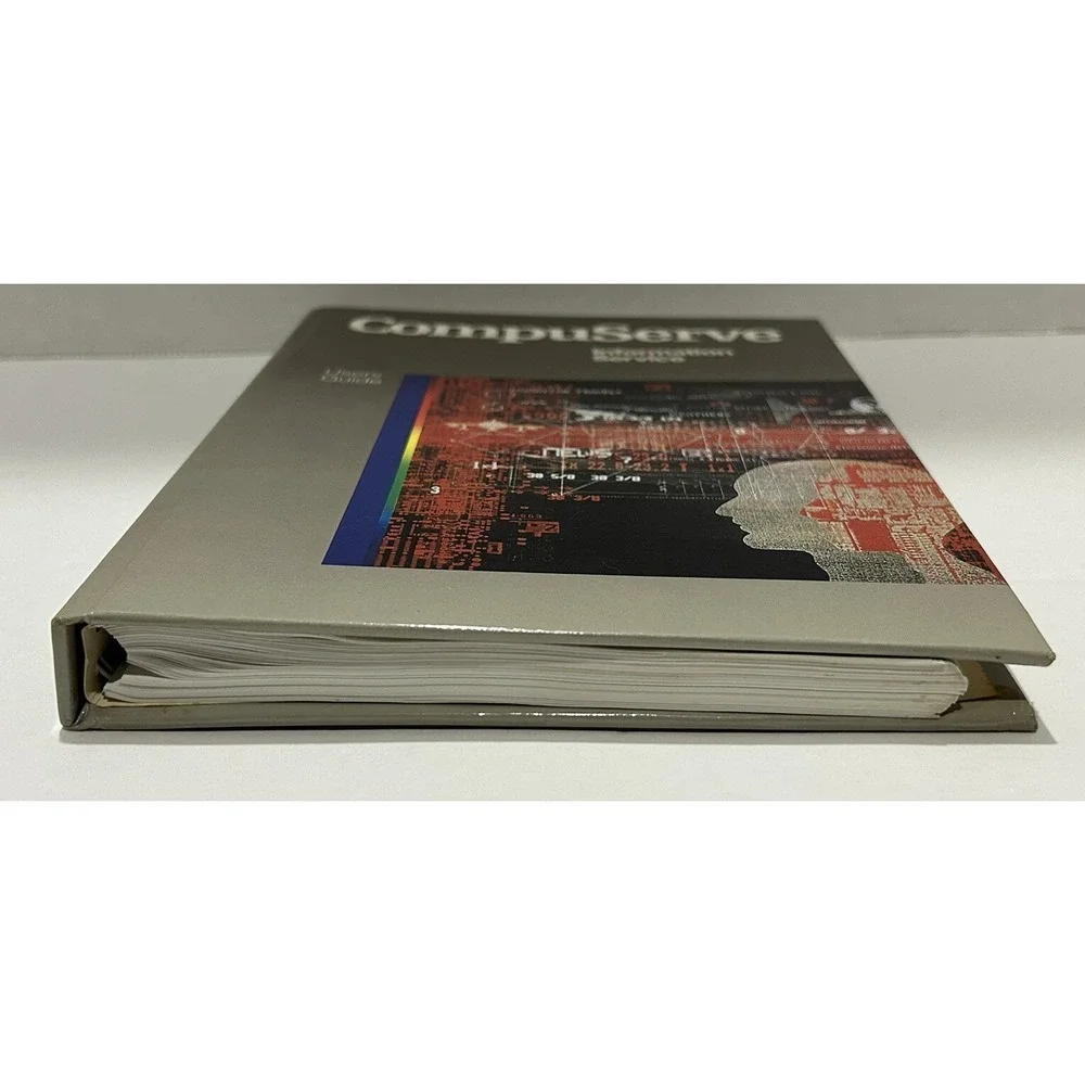 CompuServe Information‎ Service User's Guide Hard Cover 1985 Vintage RARE